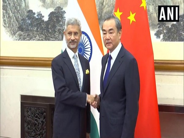 EAM S Jaishankar with Chinese Foreign Minister Wang Yi. (File Photo)
