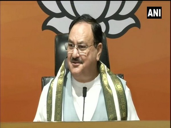 Bharatiya Janata Party (BJP) National President, J P Nadda (Photo/ANI)