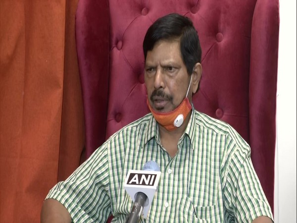 Union Minister Ramdas Athawale [Photo/ANI]
