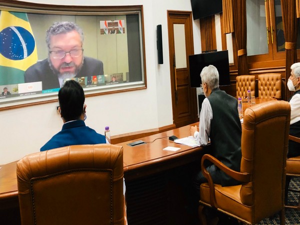 External Affairs Minister S Jaishankar at the G4 meet