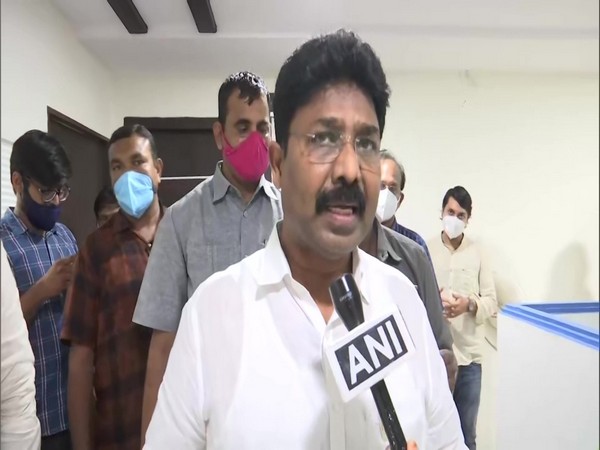 Andhra Pradesh Education Minister Adimulapu Suresh (Photo/ANI)