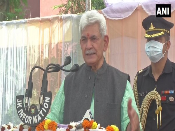 Jammu and Kashmir Lieutenant Governor Manoj Sinha (Photo/ANI)