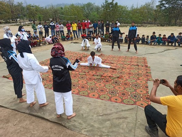 Village games in Budgam on World Heart Day. 