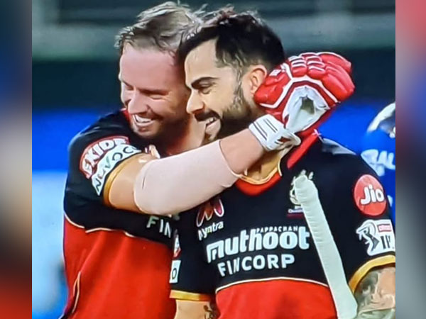 Virat Kohli with AB de Villiers (Photo/ Virat Kohli Twitter) 