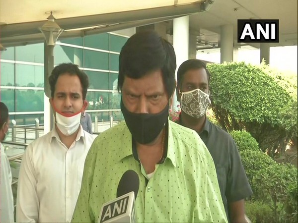 Union Minister Ramdas Athawale speaking to ANI in New Delhi on Friday. [Photo/ANI]