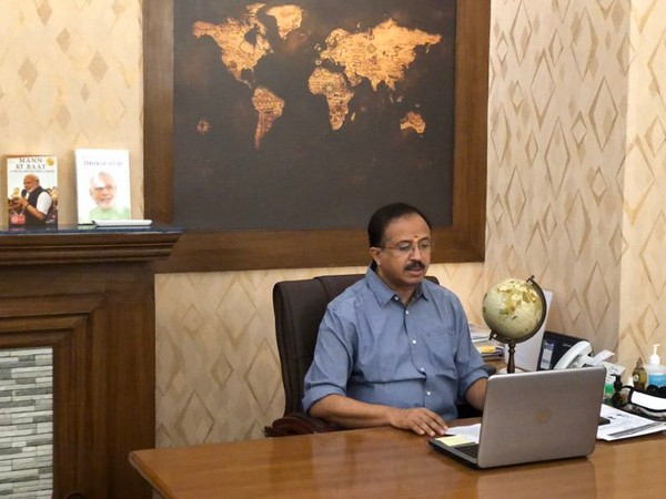 MoS for MEA V Muraleedharan speaking during a webinar titled 'India-ASEAN Relations and the Rise of Multilateralism in Indo Pacific and Beyond'