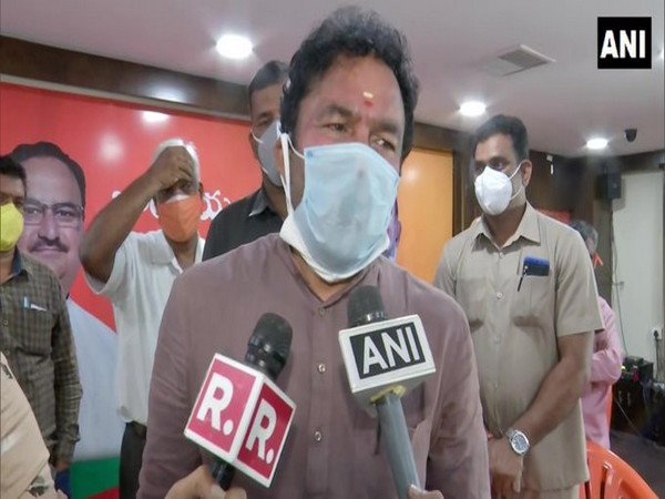 The Union Minister of State for Home Affairs G Kishan Reddy (Photo/ANI)