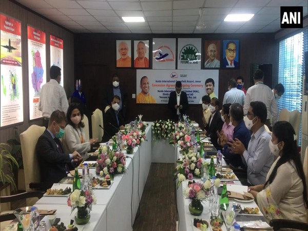 Visuals from the signing of the concession agreement. (Photo/ANI)