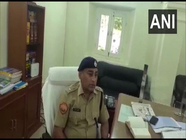 Manoj Kumar, deputy commissioner of police, Jaipur South. [Photo/ANI]