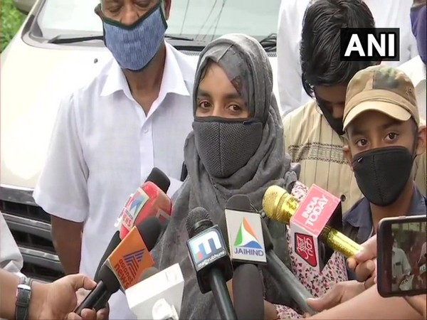 Rehanath, a member of Kappan's family. (Photo/ANI)