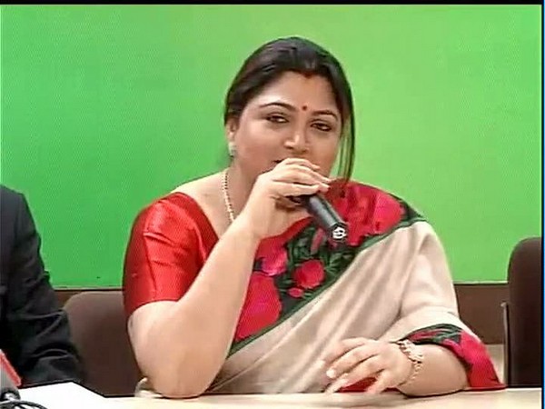 Actor-turned-politician Khushbu Sundar. [File image]