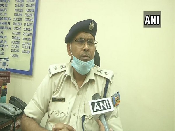 Naushad Alam, Superintendent of Police (SP), Ranchi Rural, Jharkhand (Photo/ANI)