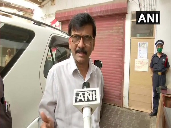 Shiv Sena leader Sanjay Raut (Photo/ANI)