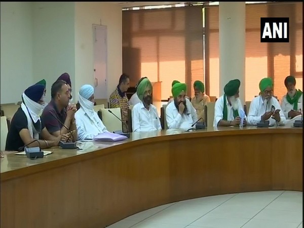 Several farmers' unions of Punjab met at Kissan Bhawanon on Thursday (Photo/ANI)
