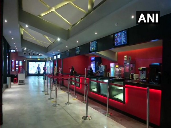 Visual from a movie hall in Shivamogga, Karnataka (Photo/ANI)