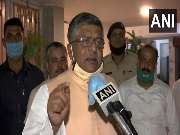 Union Minister Ravi Shankar Prasad (Photo/ANI)