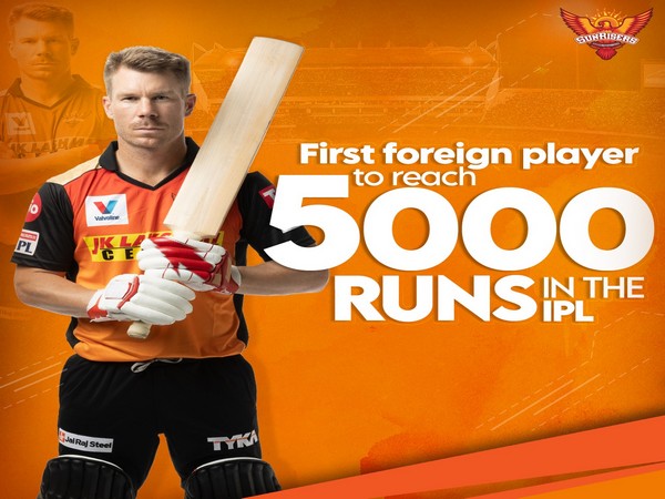 SRH skipper David Warner (Photo/ SRH Twitter) 
