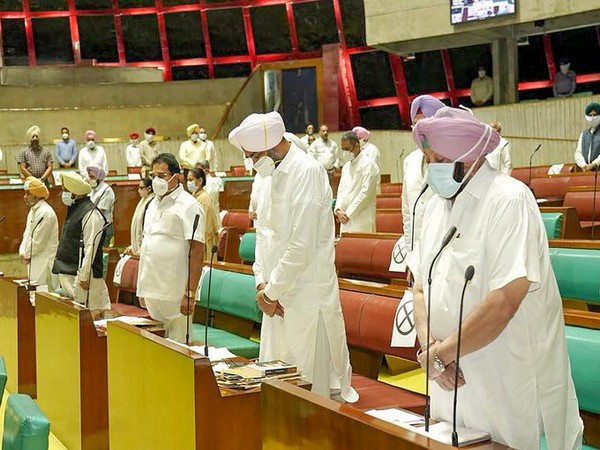 Punjab Chief Minister Captain Amarinder Singh on Monday led the House in obituary references (Photo/Twitter)