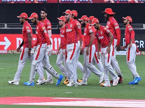 Kings XI Punjab in action (Photo/ KL Rahul Twitter)