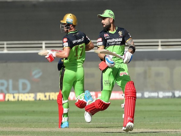 Virat Kohli and AB de Villiers in action against CSK (Photo/ IPL Twitter)