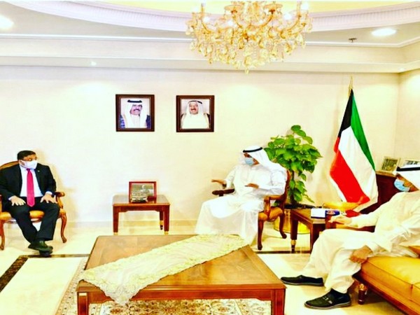 Indian Ambassador to Kuwait, Sibi George, on Monday met with Kuwaiti assistant foreign minister for Asia Affairs, Sulaiman Ali Al-Saeed