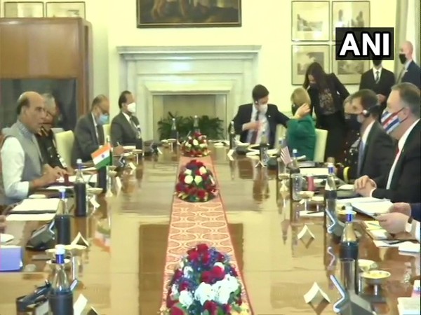 2+2 Ministerial Dialogue underway at Hyderabad House