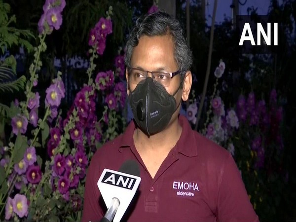 Emoha CEO Saumyajit Roy speaking to ANI on Satuday.