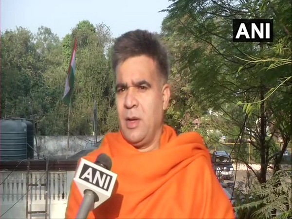 Jammu and Kashmir BJP Chief Ravinder Raina in conversation with ANI. (Photo/ANI)