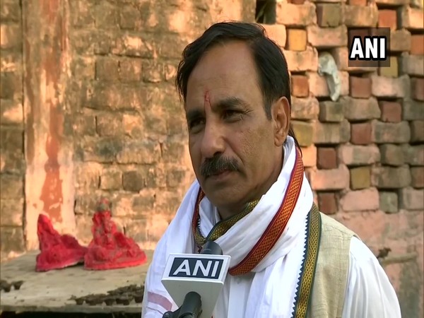 Ramesh Sharma, Director of Gauri Shankar Sewa Dal (Photo/ANI)