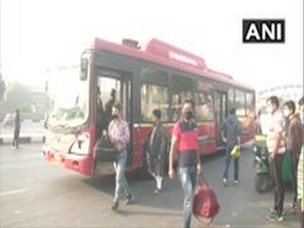 Delhi public buses allow full seating capacity from Sunday. (Photo/ANI)