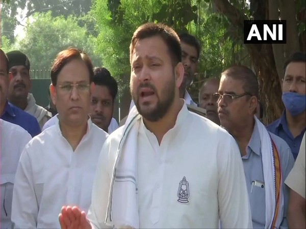 RJD leader Tejashwi Yadav. (Photo/ANI)