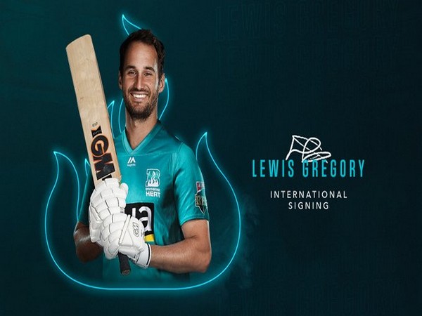 Lewis Gregory (Photo/ Brisbane Heat Twitter) 