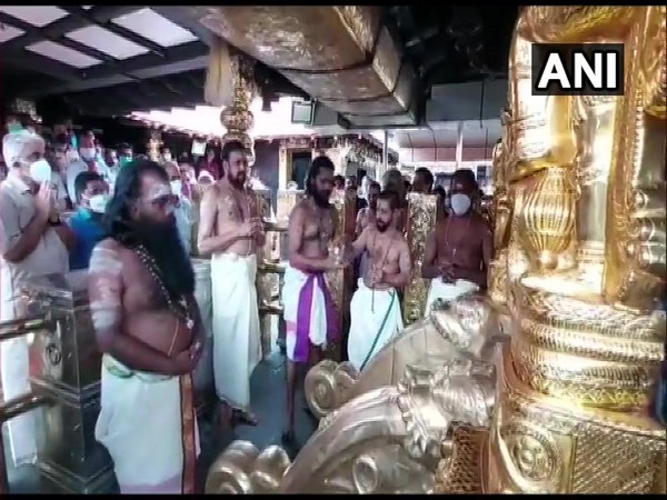 Sabarimala Temple opened for Mandalakala-Makaravillakku festival on Sunday (Photo/ANI)