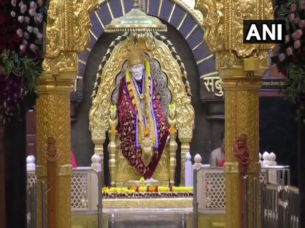 Visual from the Shirdi Si Baba temple. [Photo/ANI]