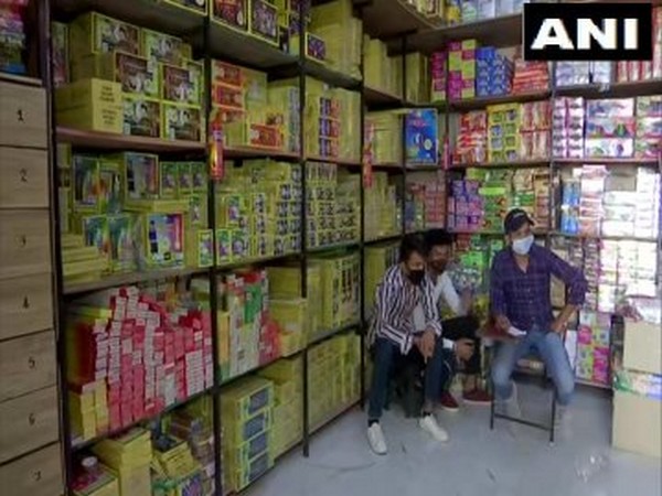 Visual from a firecracker shop (Photo/ANI)