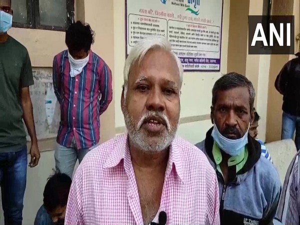 Anil Choudhry, father of the deceased MSRTC bus conductor (Photo/ANI)