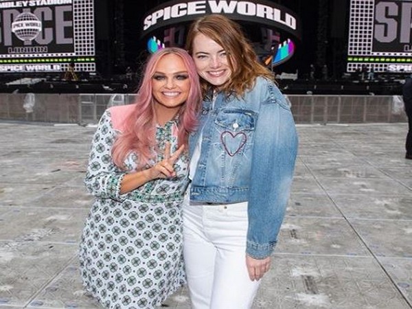 Emily Bunton and Emma Stone (Image courtesy: Instagram)