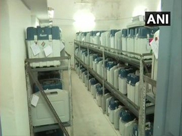 Strong room established at Anugrah Narayan College (Photo/ANI)