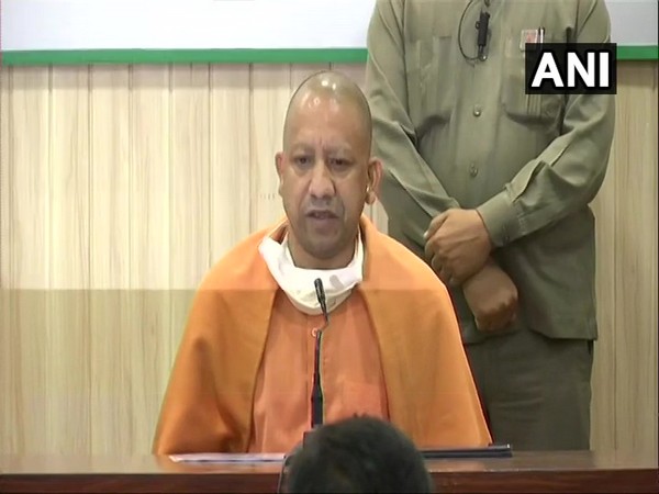 Uttar Pradesh Chief Minister Yogi Adityanath (File Photo/ANI)