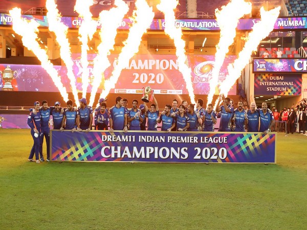 Mumbai Indians won the IPL title after defeating Delhi Capitals. (Photo/ IPL Twitter) 