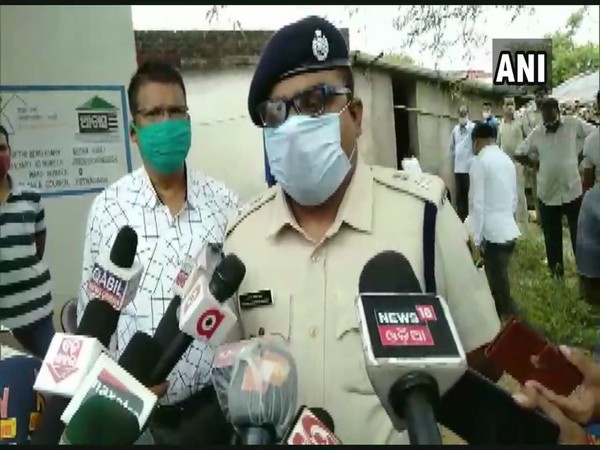 Superintendent of Police, Balangir, Sandeep Madkar. (Photo/ANI) 