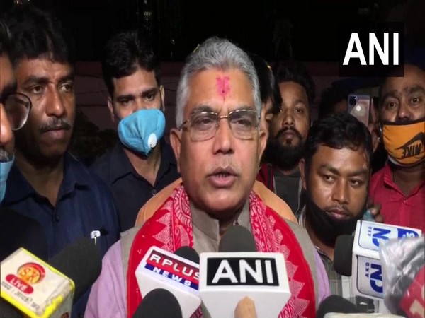 Bharatiya Janata Party state President Dilip Ghosh. (Photo/ANI)