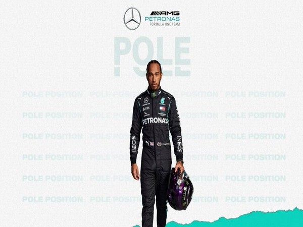Lewis Hamilton takes pole at Bahrain Grand Prix (Photo/ Mercedes F1 Twitter)