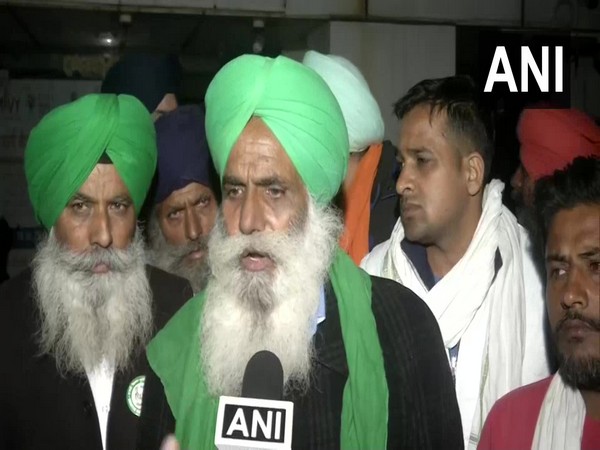 Jagjit Singh, Bharatiya Kisan Union's Punjab President, speaks at Singhu border on Saturday. (Photo/ANI)