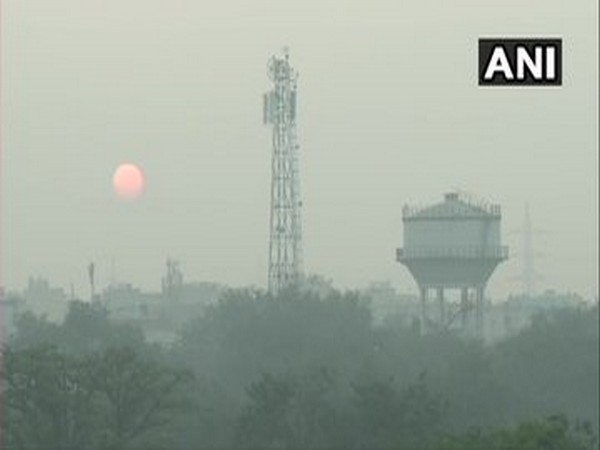 isuals around Barapullah flyover on Wednesday morning. (Photo/ANI)