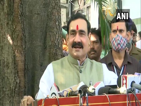 Madhya Pradesh Home Minister Narottam Mishra (Photo/ANI)