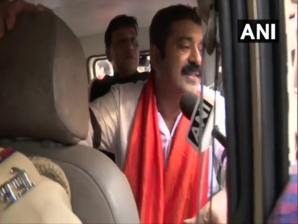 Bharatiya Janata Party MLA Ram Kadam detained on his way to protest in Palghar. (Photo/ANI)
