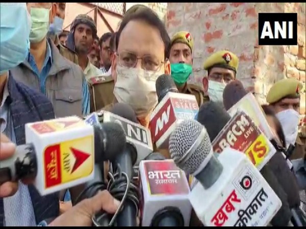 Santosh K Singh, Senior Superintendent of Police (SSP) (Photo/ANI)