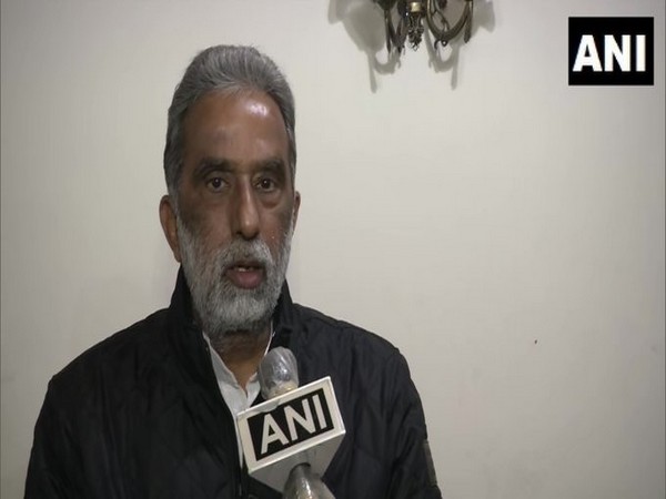 Bharatiya Janata Party (BJP) MP Krishan Pal Gurjar, MoS, Social Justice and Empowerment speaking to ANI (Photo/ANI)