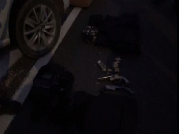 Visuals from the scene of encounter on Thursday. [Photo/ANI]